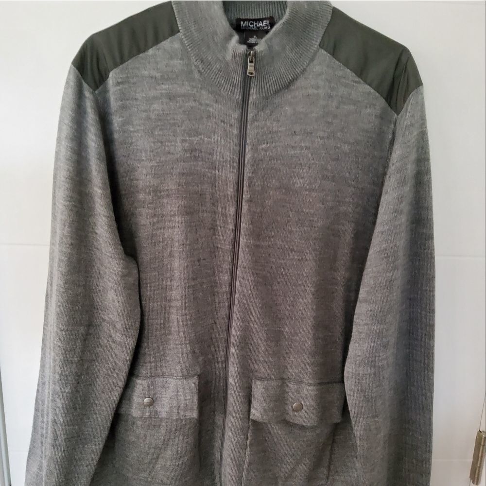 MICHAEL Michael Kors Full Zip Sweater Size XL